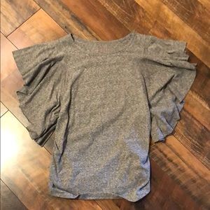 Women’s maternity gray shirt